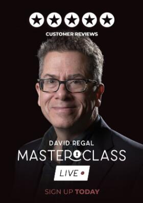 David Regal Masterclass Live (1-3+Zoom)