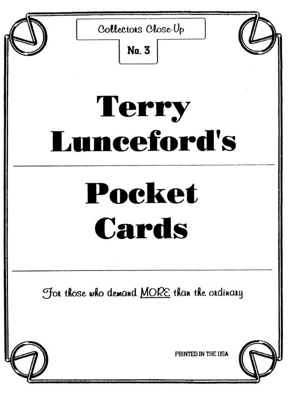 (image for) Terry Lunceford - Pocket Cards