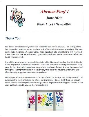 Brian T. Lees - Abraca-Poof June 2020