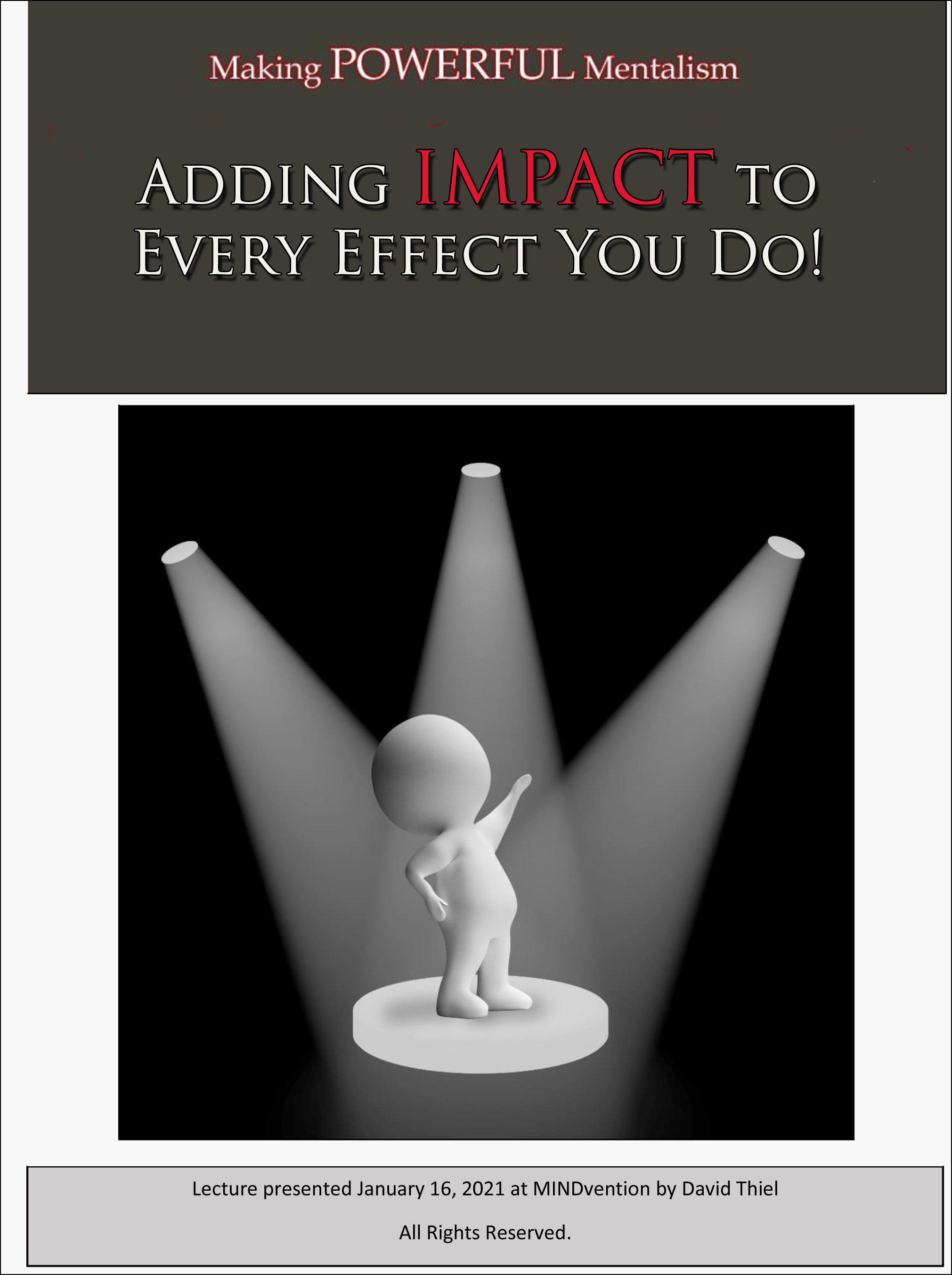 David Thiel - Adding IMPACT!