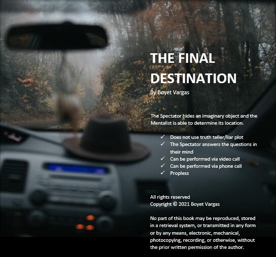 (image for) Boyet Vargas - The Final Destintion
