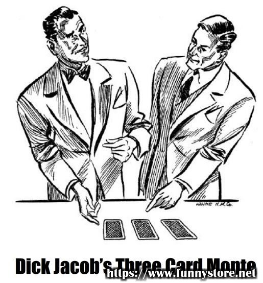 (image for) Trickshop - Dick Jacob Three Card Monte