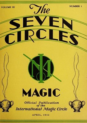 (image for) Walter Gibson - Seven Circles Volume 3 (April 1932 - September 1932)