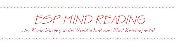 (image for) Jez Rose - ESP Mind Reading