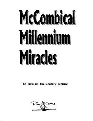 Billy McComb - McCombical Millennium Miracles