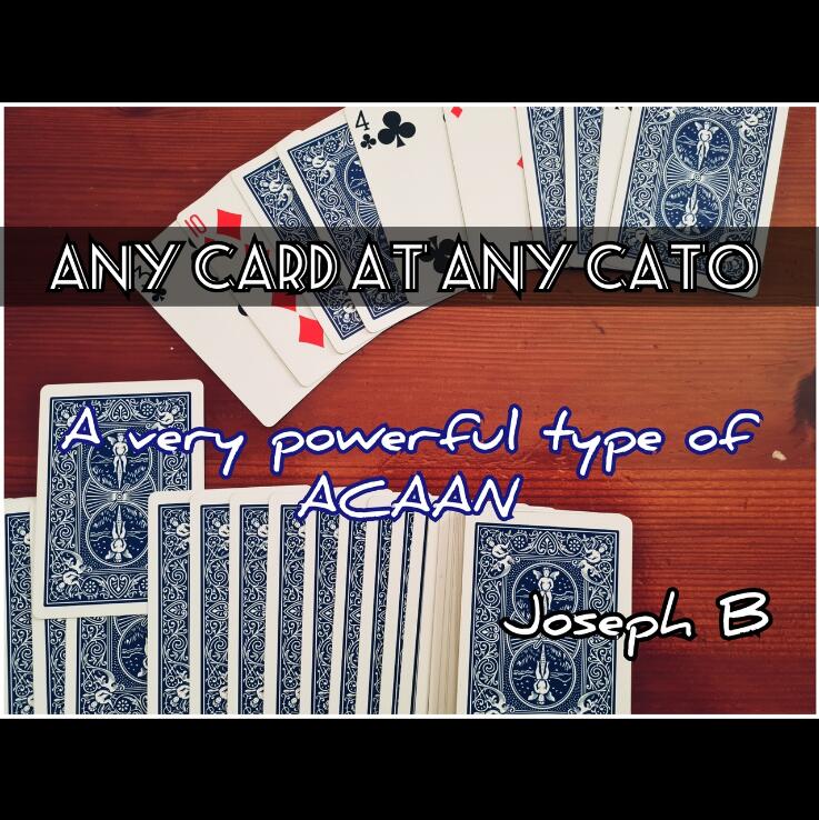 Joseph B. - ANY CARD AT ANY CATO