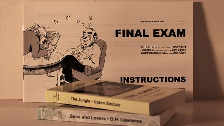 Pre-Sale: Harvey Berg and Charlie's Magic - Final Exam Book Test