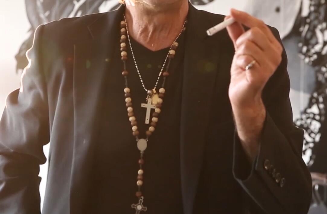 (image for) Rocco Silano - Tore and Restore Rolling Paper with Cigarette