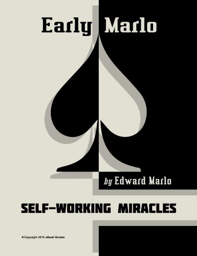 (image for) Edward Marlo - Self-Working Card Miracles