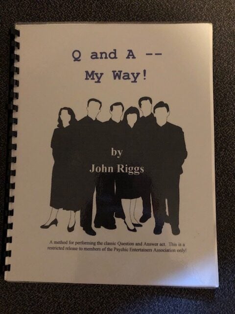 (image for) John Riggs - Q and A My Way (Video+PDF)