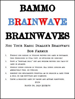 Bob Farmer - Bammo Brainwave Brainwaves