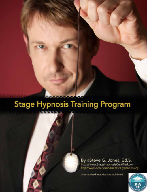 (image for) Steve G Jones - Stage Hypnosis Program