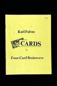(image for) Karl Fulves - Cards 1 Four Card Brainwave