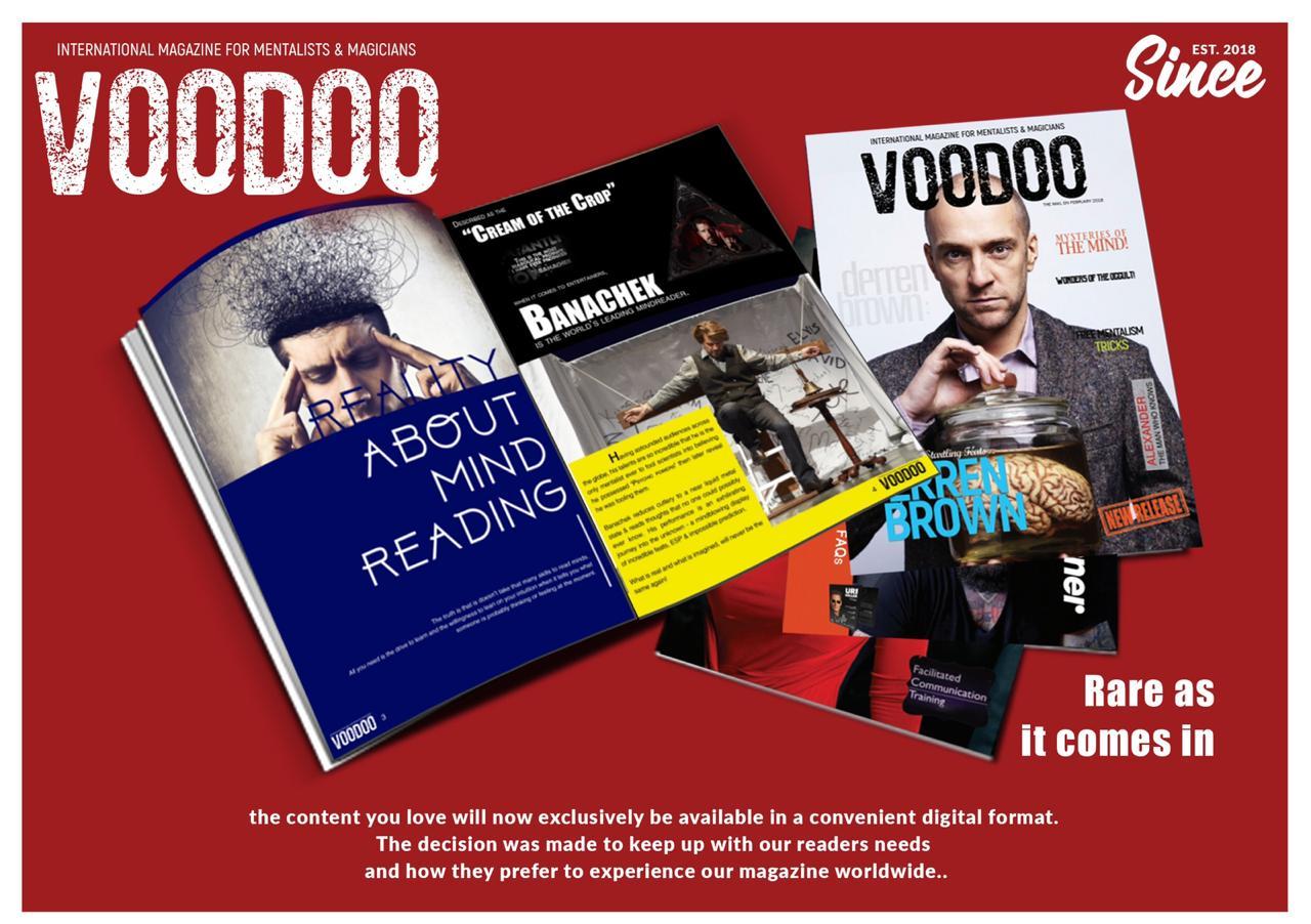 International Magazine for Mentalists & Magicians