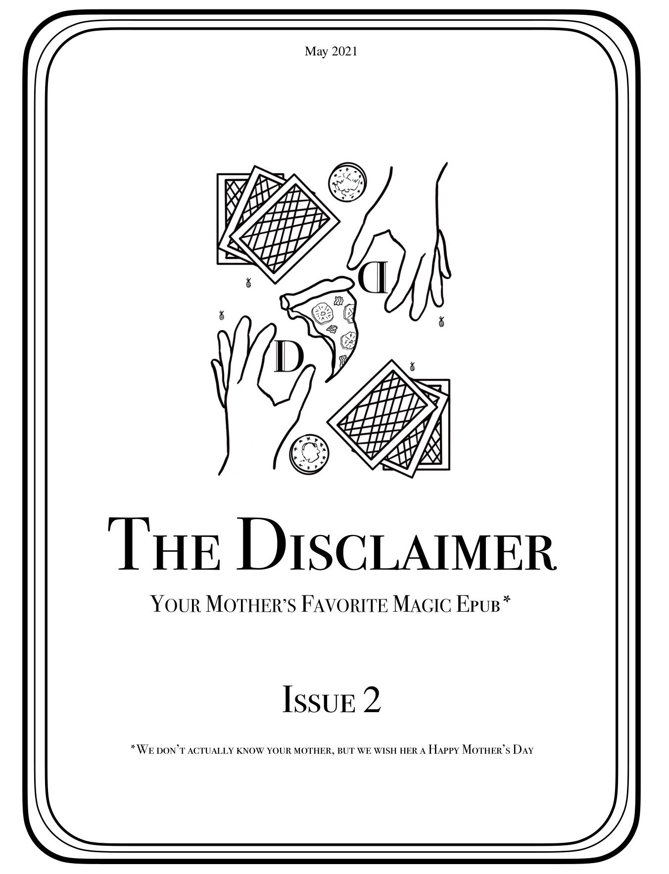 The Disclaimer Issue 2 (2021-05)