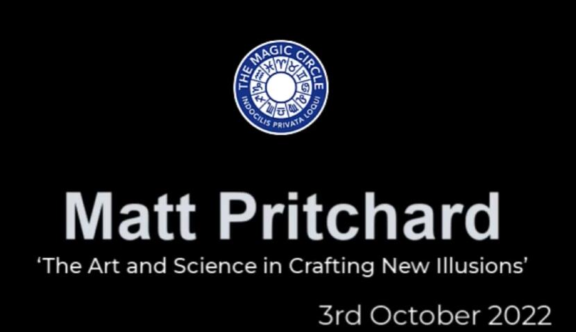 Matt Pritchard - The Magic Circle