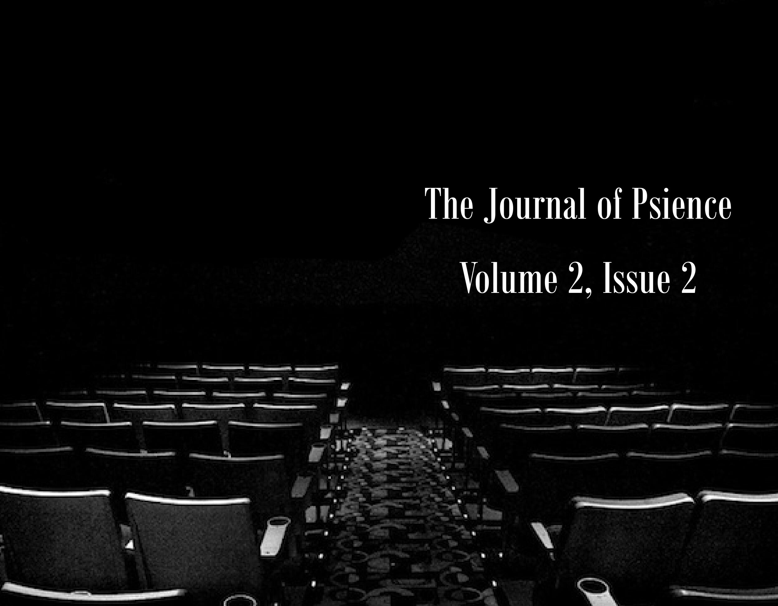 (image for) Michael Weber - The Journal of Psience - Volume 2 Issue 2