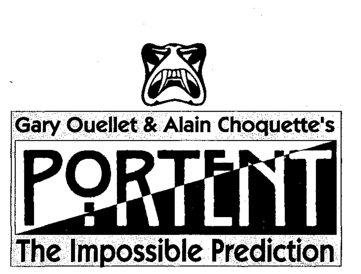 (image for) Gary Ouellet & Alain Choquette - Portent