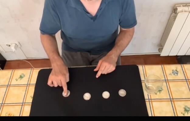 (image for) Joaquin Matas - Coins Through the Table
