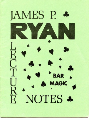 (image for) James P. Ryan - Bar Magic Lecture Notes