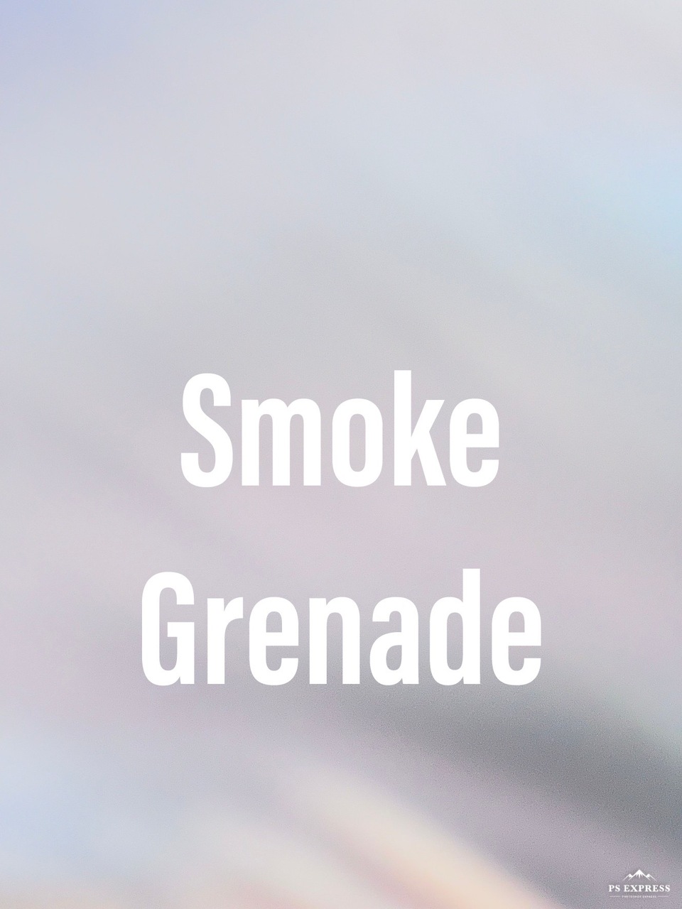 Jay Tseng - The Smoke Grenade