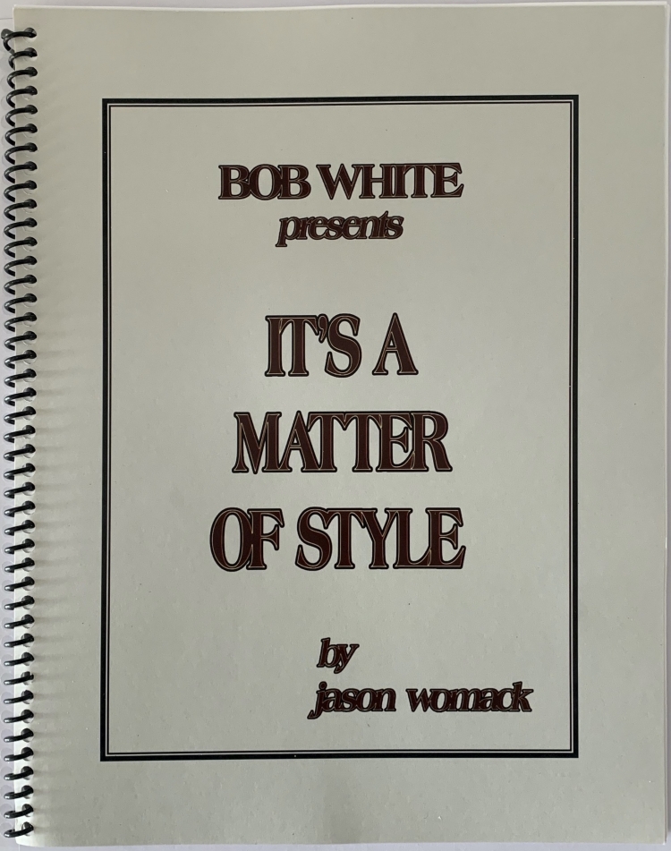 Jason Womack - It's a Matter of Style (2005 edition)