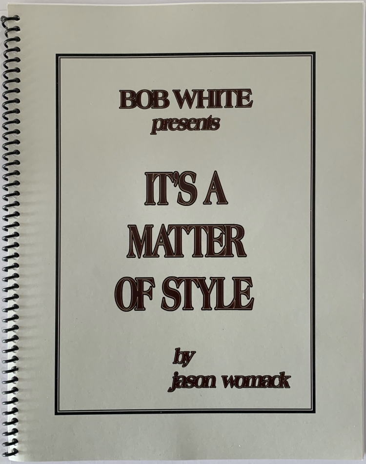 Jason Womack - It's a Matter of Style (2005 edition)
