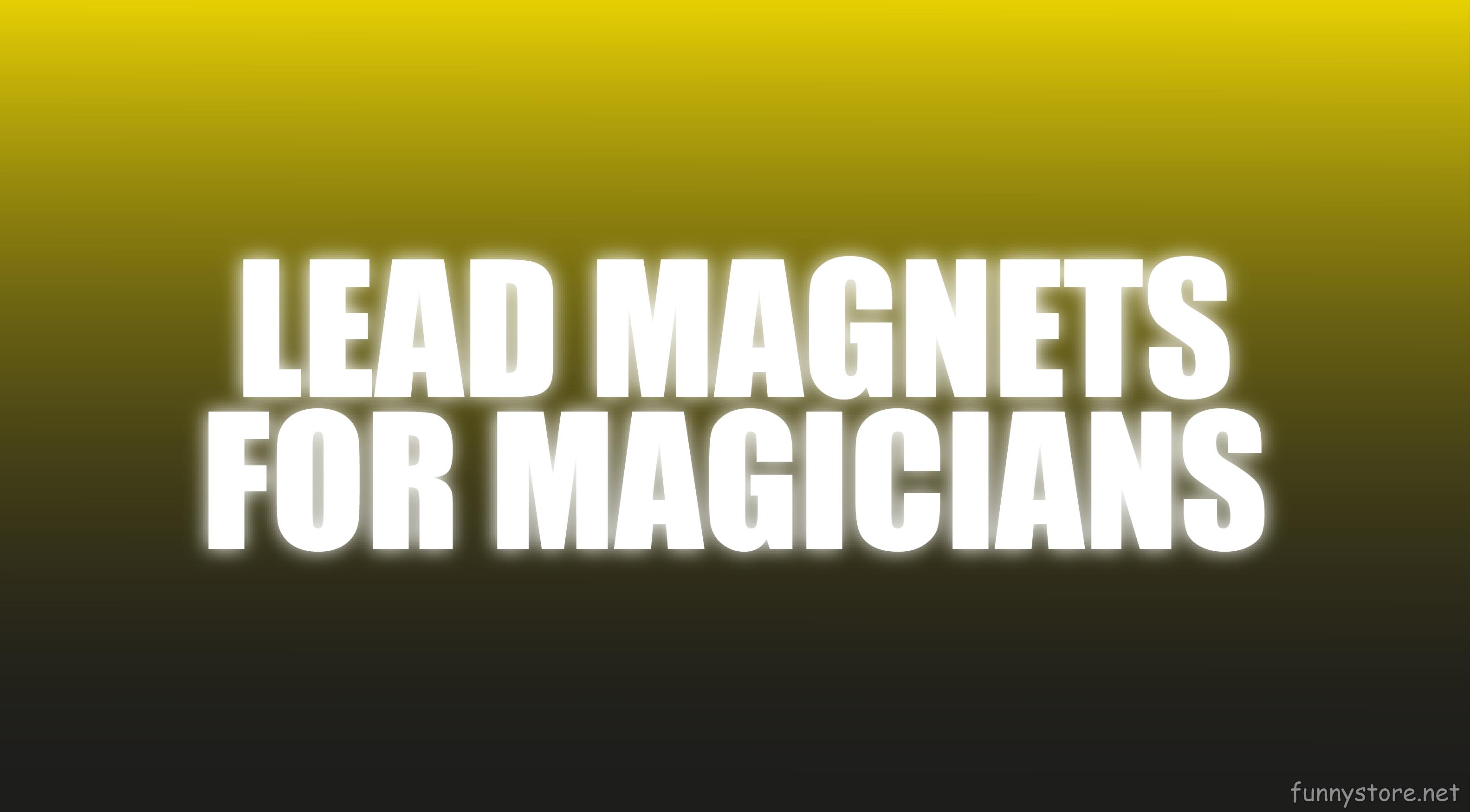 (image for) Craig Petty - Lead Magnets For Magicians (Netrix)
