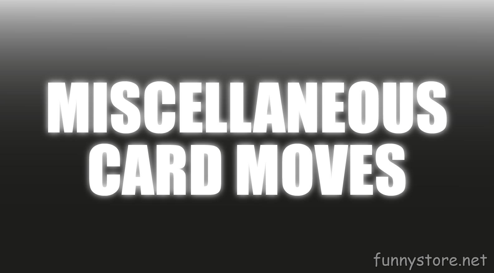 (image for) Craig Petty - Miscellaneous Card Moves (Netrix)