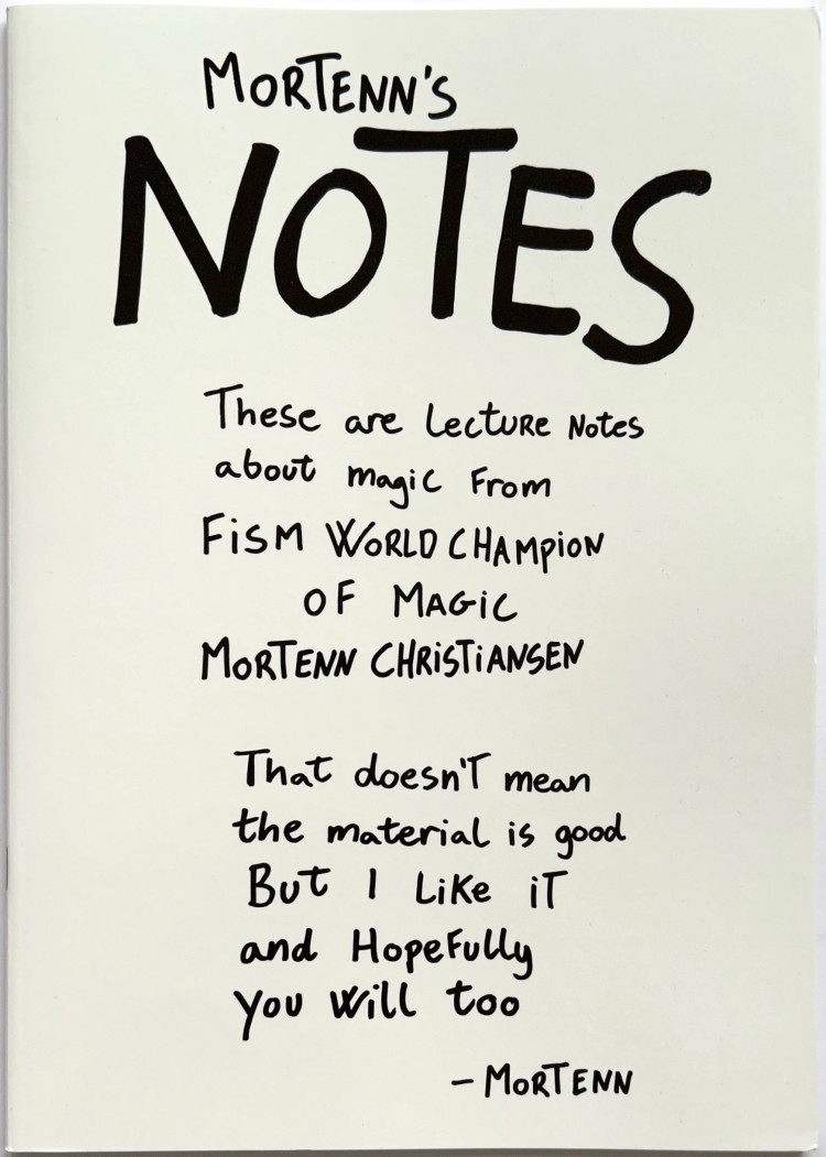 (image for) Mortenn Christiansen - Mortenn's Notes