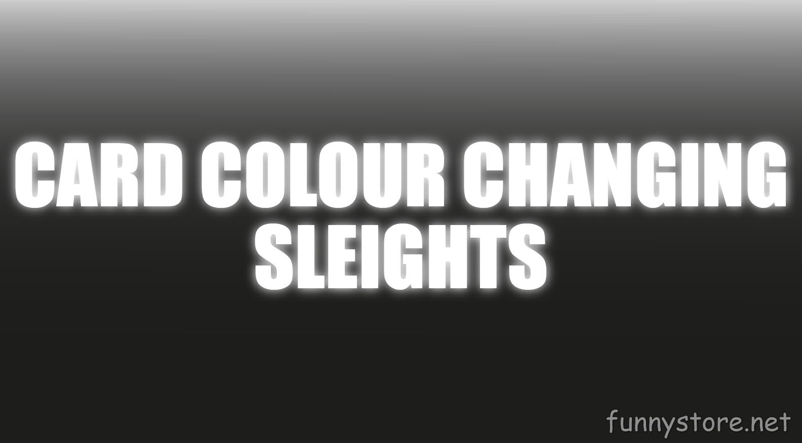 (image for) Craig Petty - Card Colour Changing Sleights (Netrix)