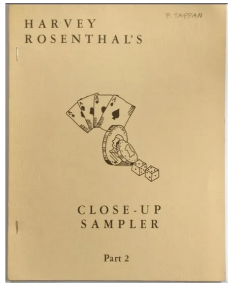 (image for) Harvey Rosenthal - Close-Up Sampler (Part 2)
