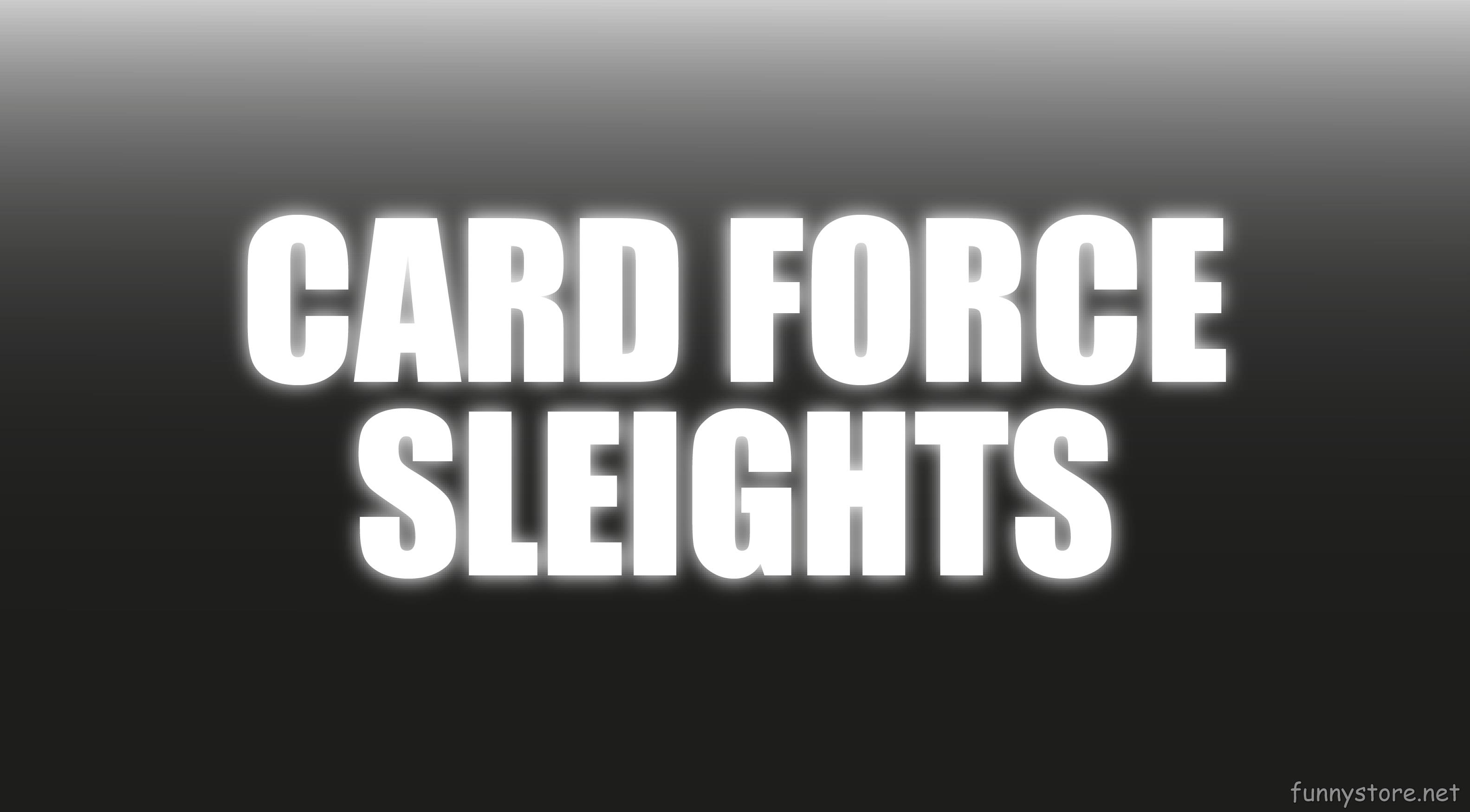 (image for) Craig Petty - Card Force Sleights (Netrix)