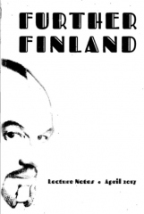 (image for) Max Maven - Further Finland (Lecture Notes April 2017)