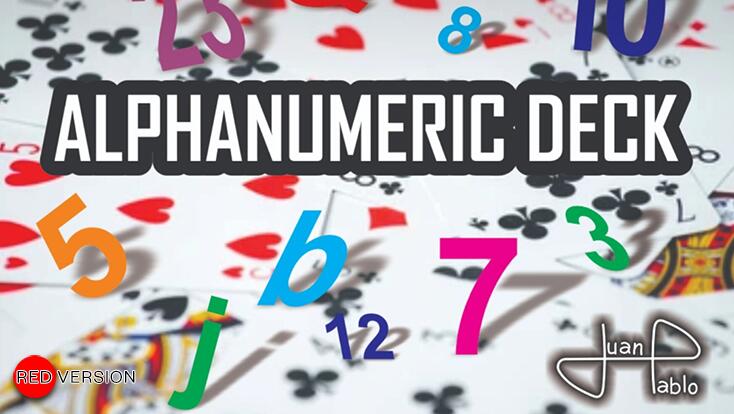 Juan Pablo - ALPHANUMERIC DECK