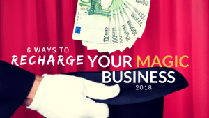 (image for) Conjuror Community Club - 6 Ways to Recharge Your Magic Business