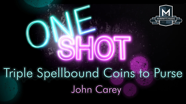 John Carey - Triple Spellbound Coins To Purse