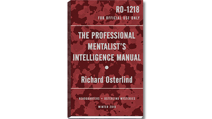 Pre-Sale: Richard Osterlind - The Professional Mentalist's Intelligence Manual