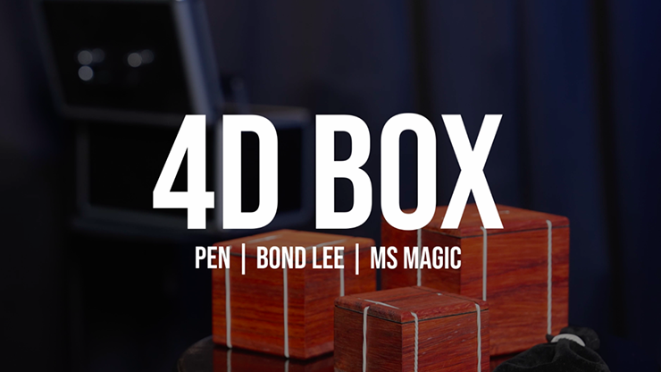 Pen, Bond Lee & MS Magic - 4D BOX (NEST OF BOXES)