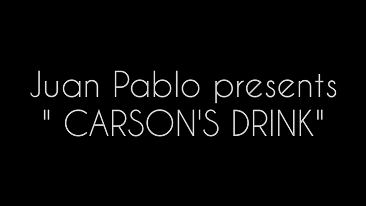 Juan Pablo - CARSON'S DRINK