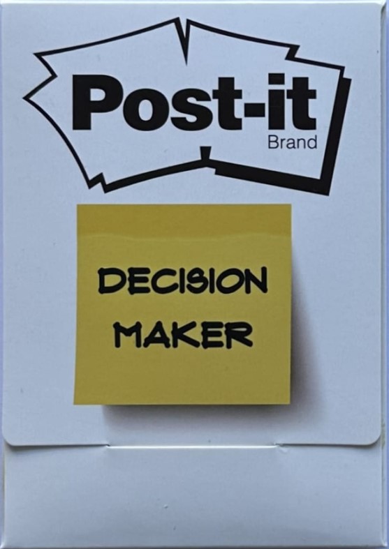 (image for) Michael Weber & Tim Trono - Post-it Decision Maker (PDF+JPGs)