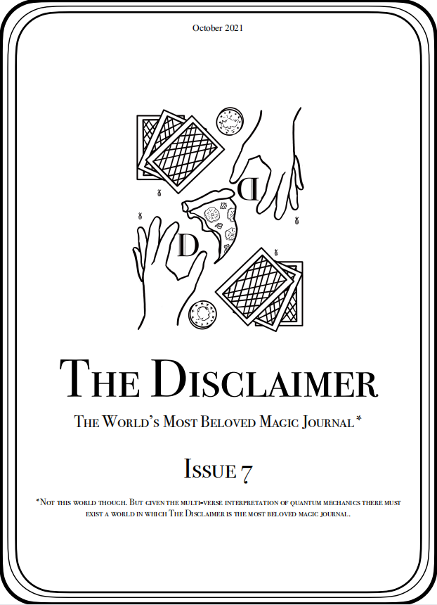 (image for) The Disclaimer Issue 7 (2021-10)