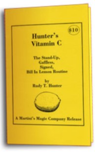 (image for) Rudy Hunter - Vitamin C