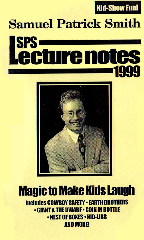 Samuel Patrick - Smith SPS Lecture Notes 1999