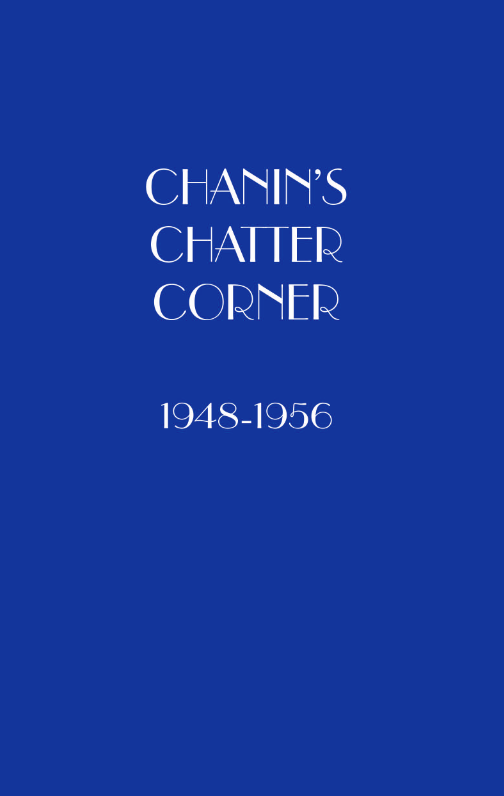 Jack Chanin - Chanin\'s Chatter Corner