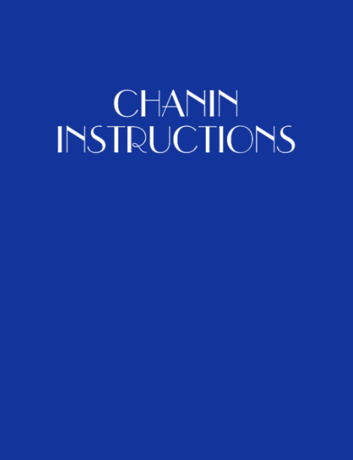 Jack Chanin - Chanin Instructions