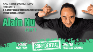CCC - Magic Masters Confidential: Alain Nu Part 1