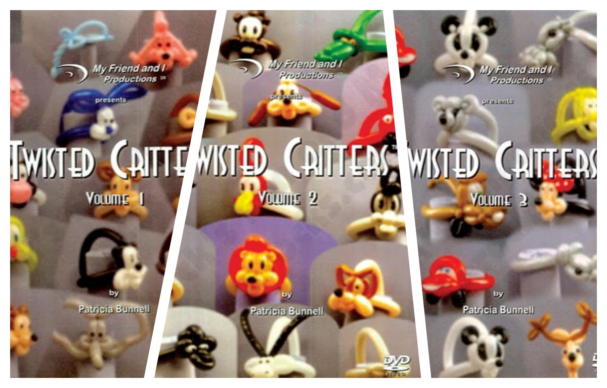(image for) Patricia Bunnell - Twisted Critters (1-3) (ISO)