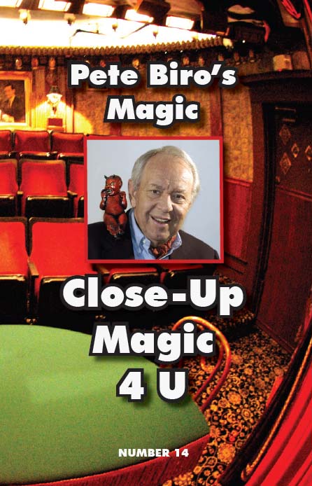 (image for) Pete Biro - Magic Vol 14 - Close-Up Magic 4 U