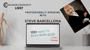 (image for) Conjuror Community Club - 100 Ways to Book More Shows
